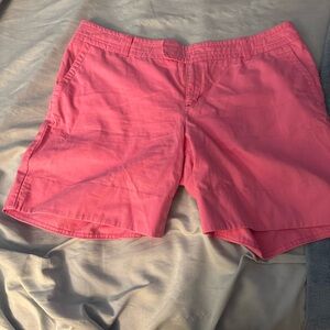 Lilly Pulitzer Pink Bermuda Shorts Lightweight Casual
